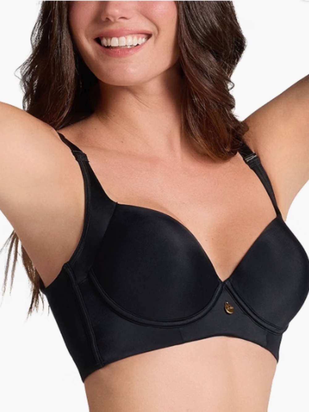 Leonisa High Profile Back Smoothing Bras Full Coverage Underwire Size 34B 12029